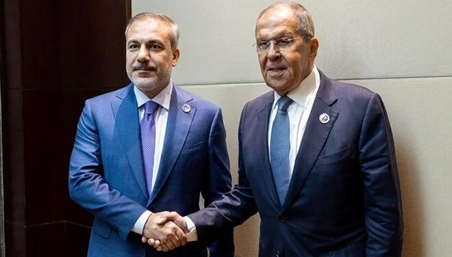 Dışişleri Bakanı Fidan, Rus mevkidaşı Lavrov ile görüştü
