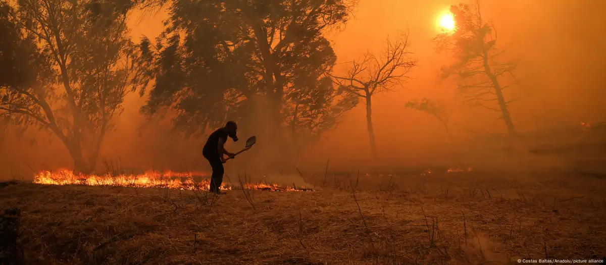 Yunanistan'da orman yangınları: 300 kişi tutuklandı