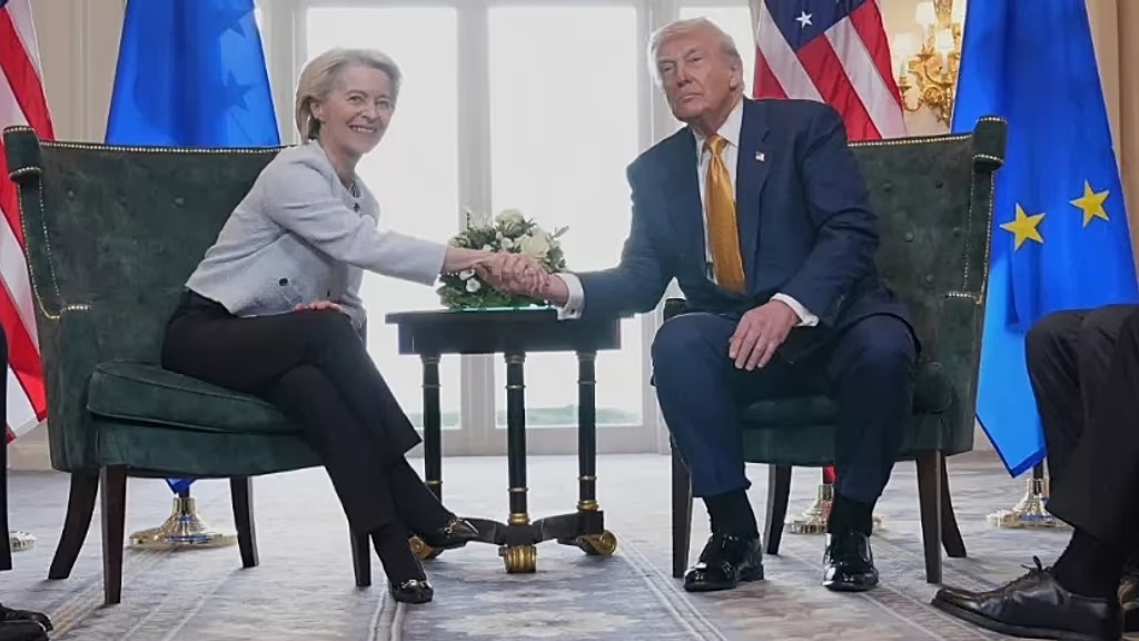 Von der Leyen: 'AB-ABD gümrük anlaşması, ticaret savaşını önledi'