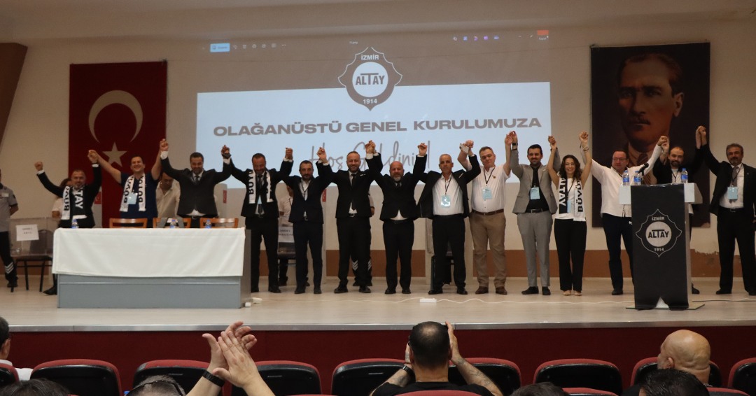 Altay'da Yeni Başkan Hüseyin Kanlı