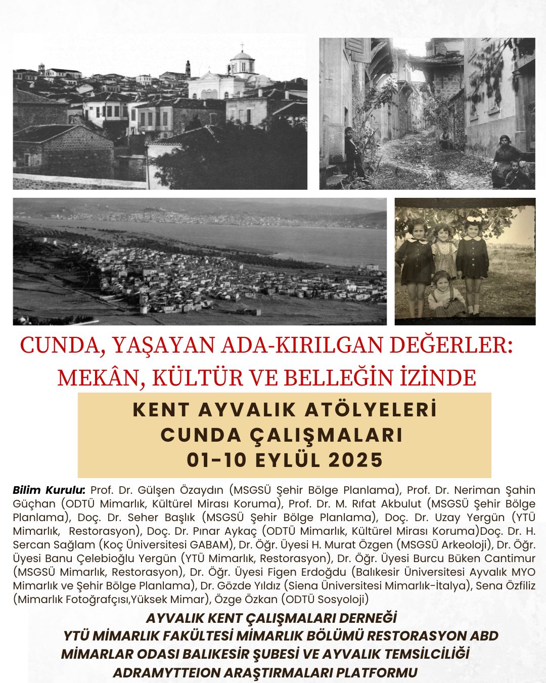 Cunda’da Mekân, Kültür ve Belleğin İzinde! "ÖZEL HABER"