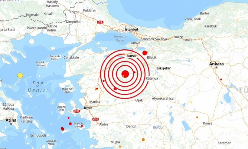 Balıkesir’in Sındırgı ilçesinde 4,9 büyüklüğünde deprem...