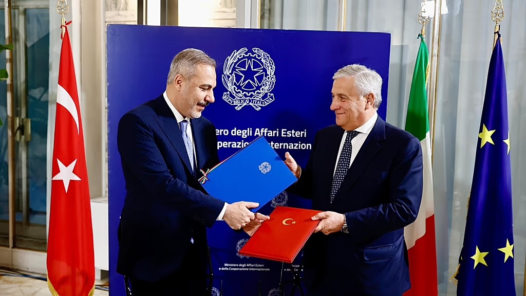 Fidan-Tajani görüşmesi