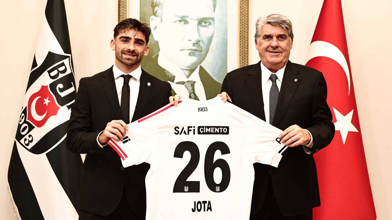 Resmi açıklama geldi! Jota Silva, Beşiktaş'ta!