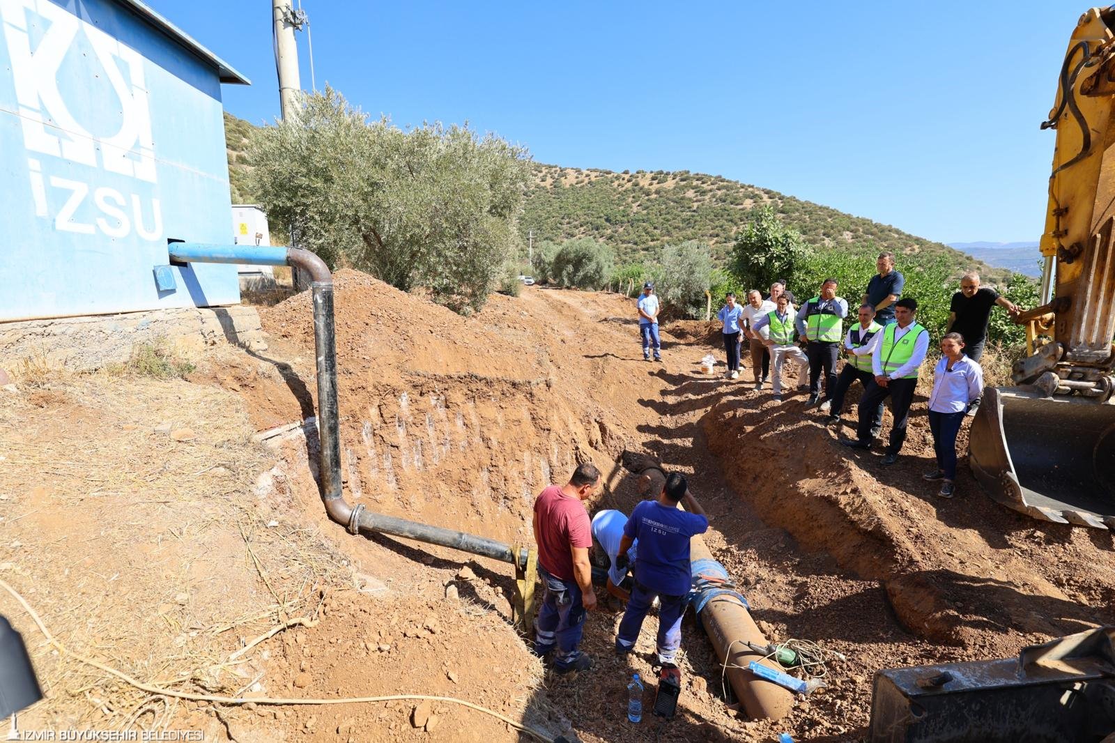 İZSU’dan Selçuk’a can suyu operasyonu