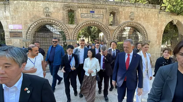 Japonya Altes Prensesi Mikasa, Balıklıgöl'ü ziyaret etti