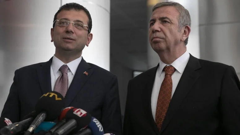 İmamoğlu'nu ziyaret eden Mansur Yavaş'tan açıklama