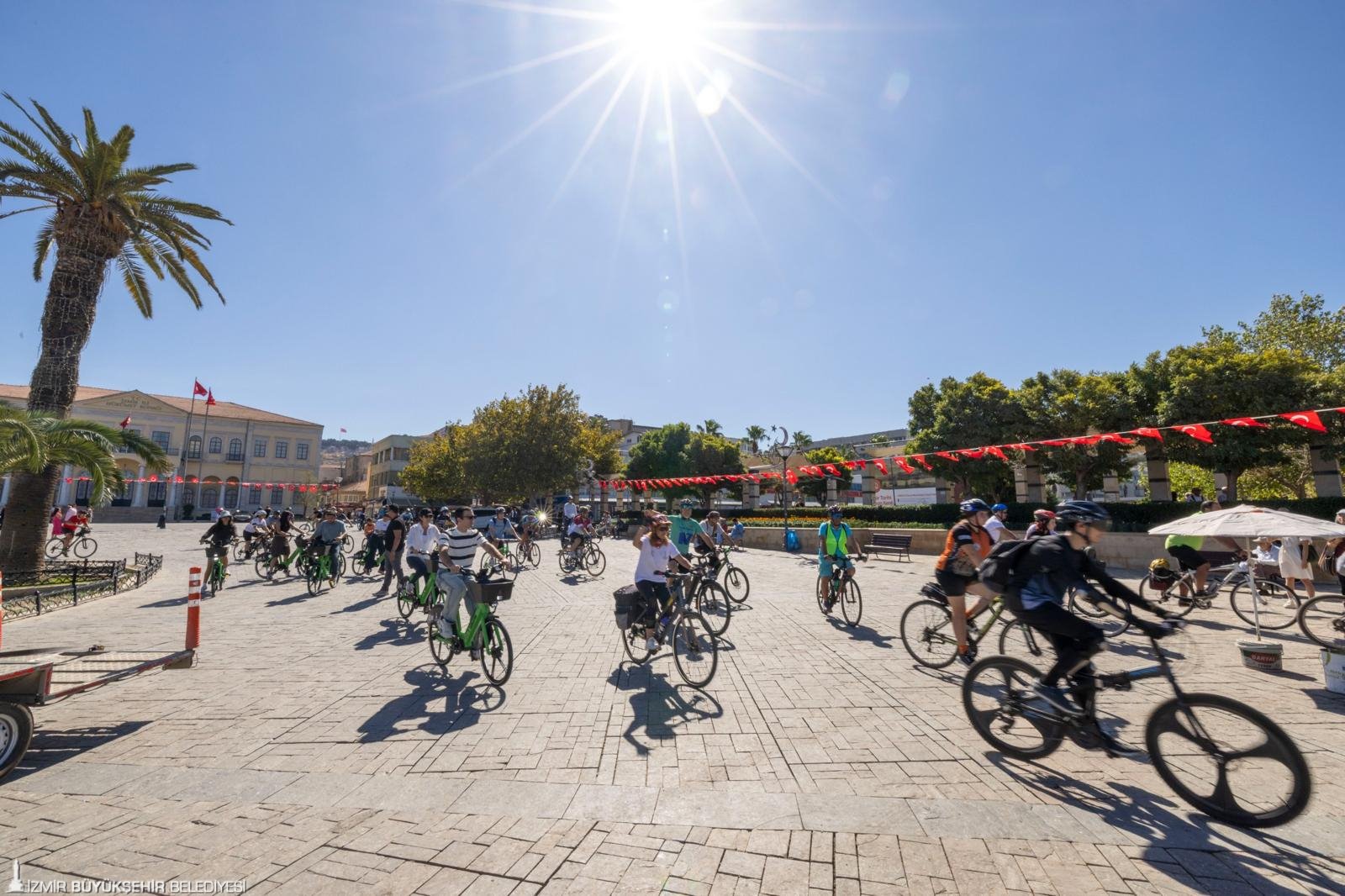 Sağlıklı yaşam ve temiz çevre için pedalladılar