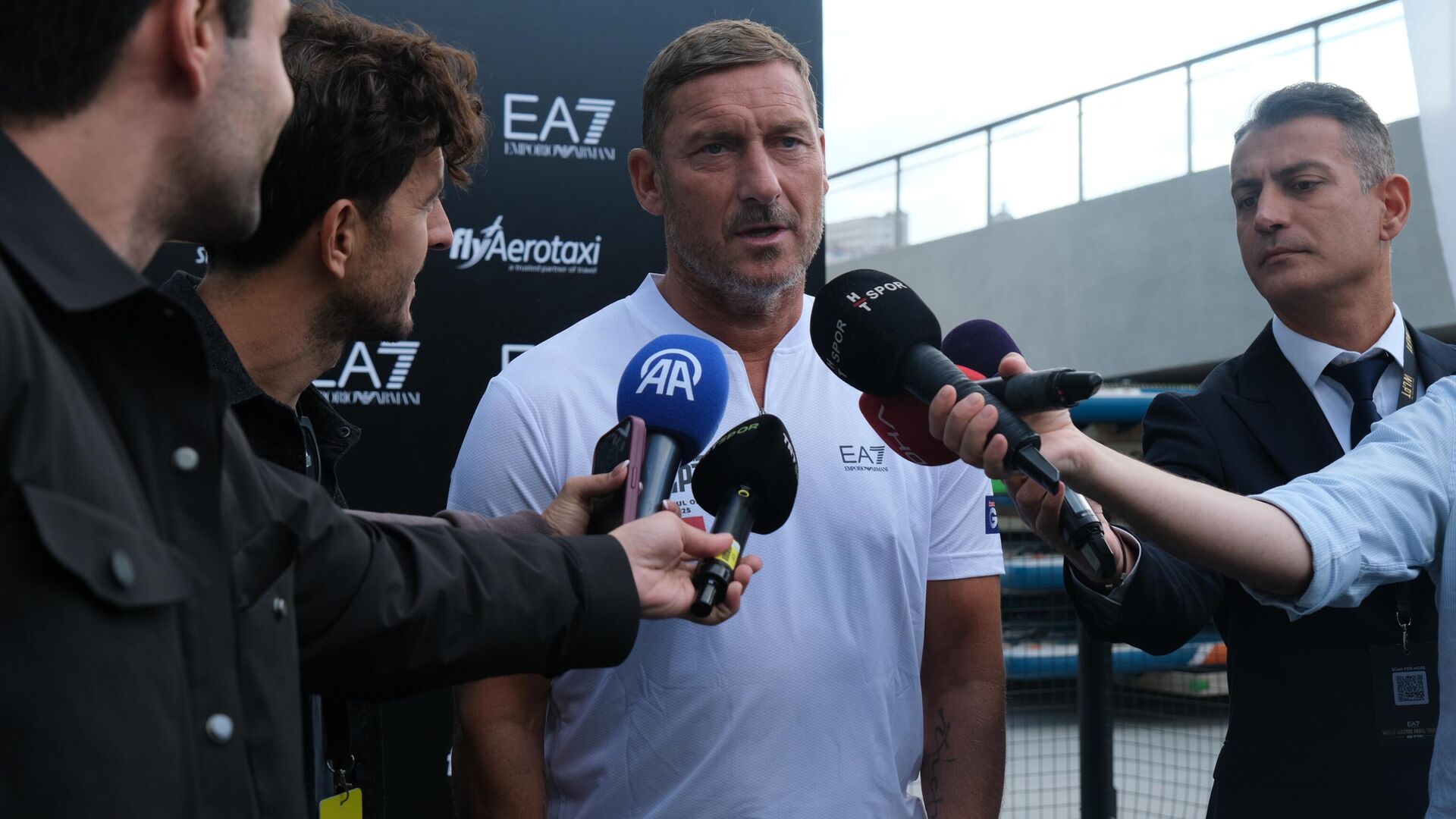 Francesco Totti, İstanbul’a geldi: 'Burada olmak büyük mutluluk'