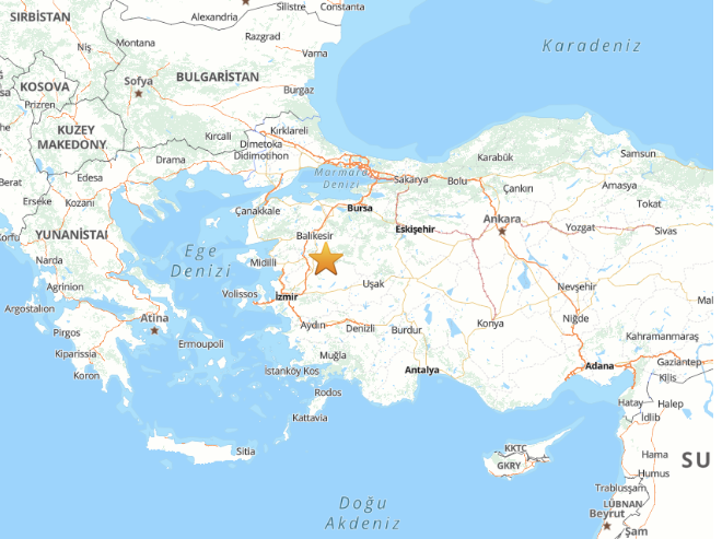 Balıkesir Sındırgı'da deprem: 5.0