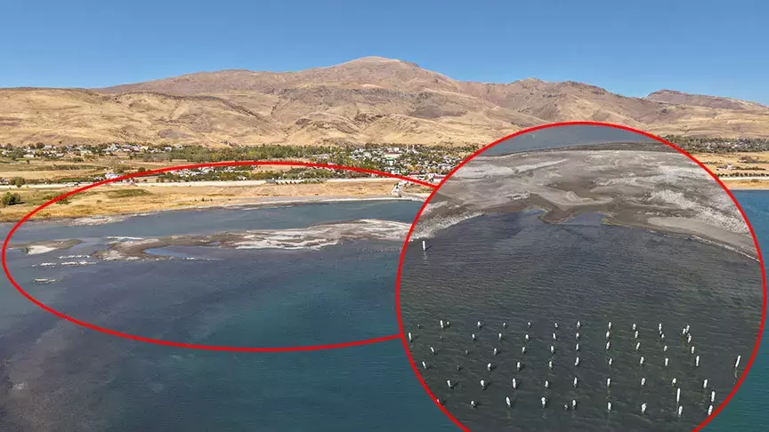 Van Gölü çekildi, herkes şaşkına döndü! ‘Tarihi gizem bir bir ortaya çıkıyor’