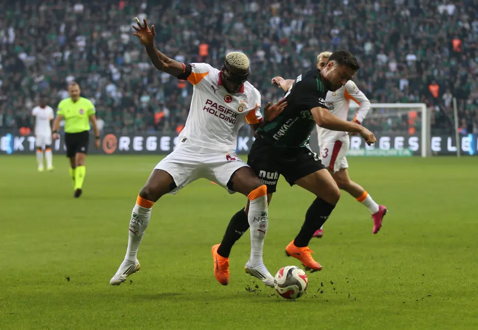 Galatasaray'a, Avrupa sonrası ilk mağlubiyet şoku: Kocaelispor 1 Galatasaray 0