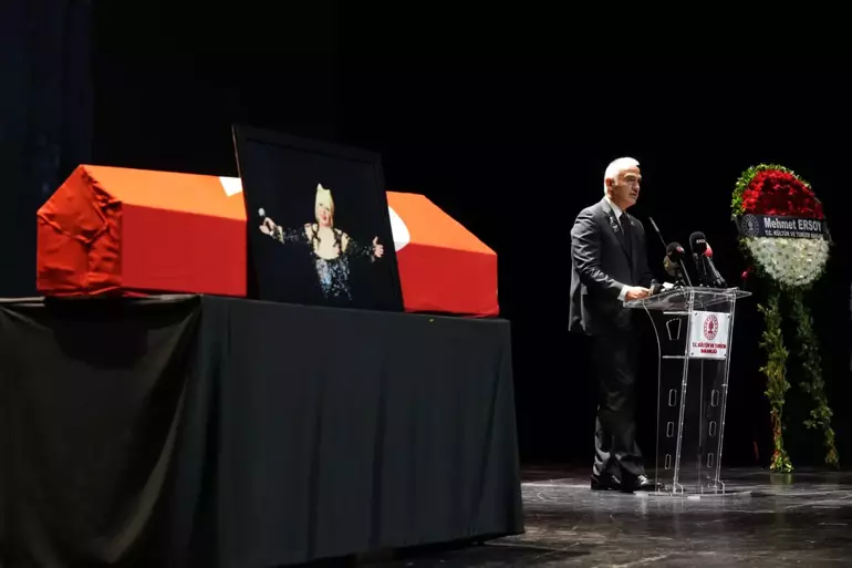 Muazzez Abacı için AKM'de tören düzenlendi