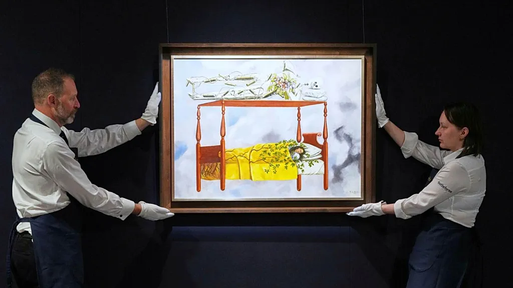 Frida Kahlo’nun otoportresi 54,7 milyon dolara satıldı