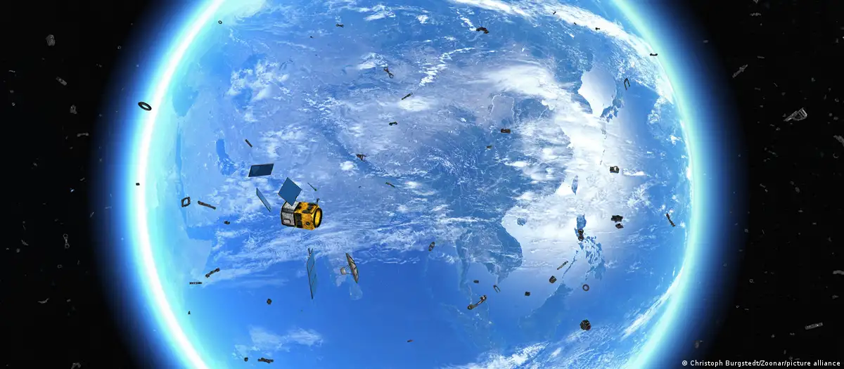 Almanya'da yeni girişim: Uzay çöpleri için temizlik planı