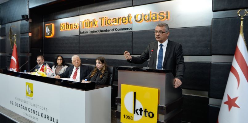 Cumhurbaşkanı Tufan Erhürman, Kıbrıs Türk Ticaret Odası'nın 62. Olağan Genel Kurulu’na katıldı