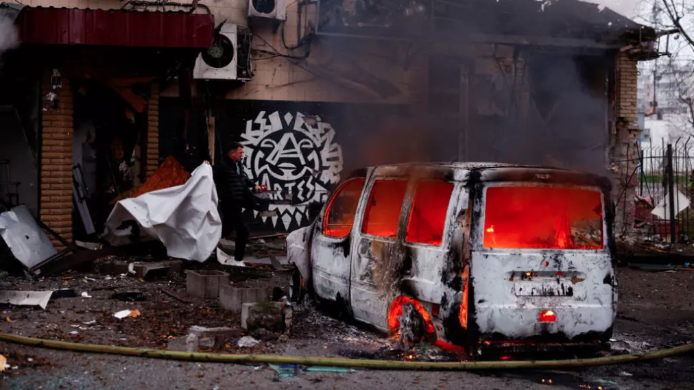 Kiev'e Rus İHA saldırıları devam ediyor