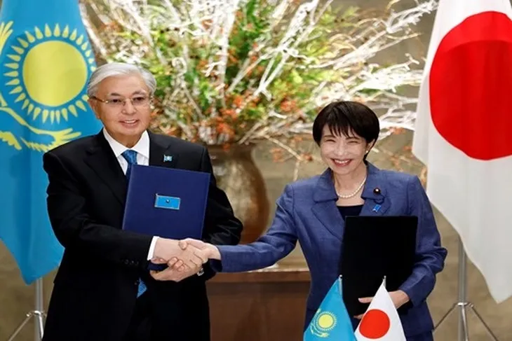 Kazakistan ve Japonya arasında 14 yeni anlaşma