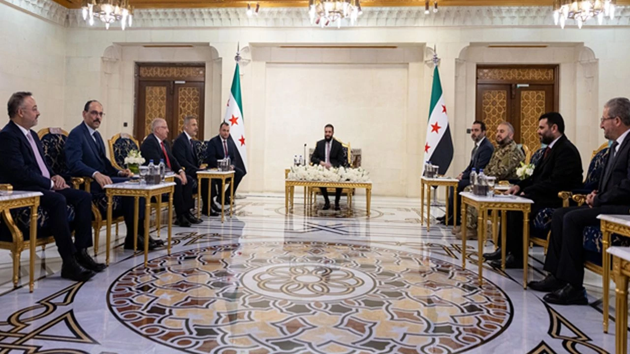 Son Dakika | Hakan Fidan İbrahim Kalın ve Yaşar Güler Şam'da