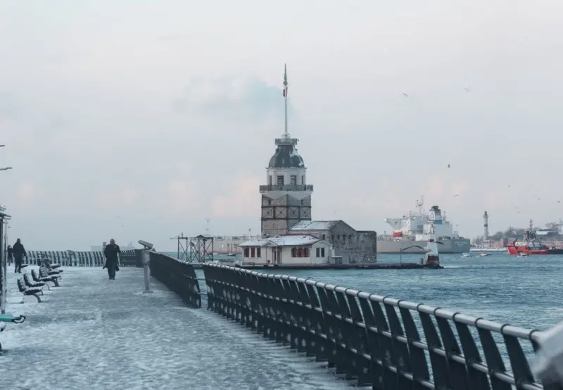Meteoroloji haritayı paylaştı! AKOM tarih verdi: İstanbul’a kar geliyor