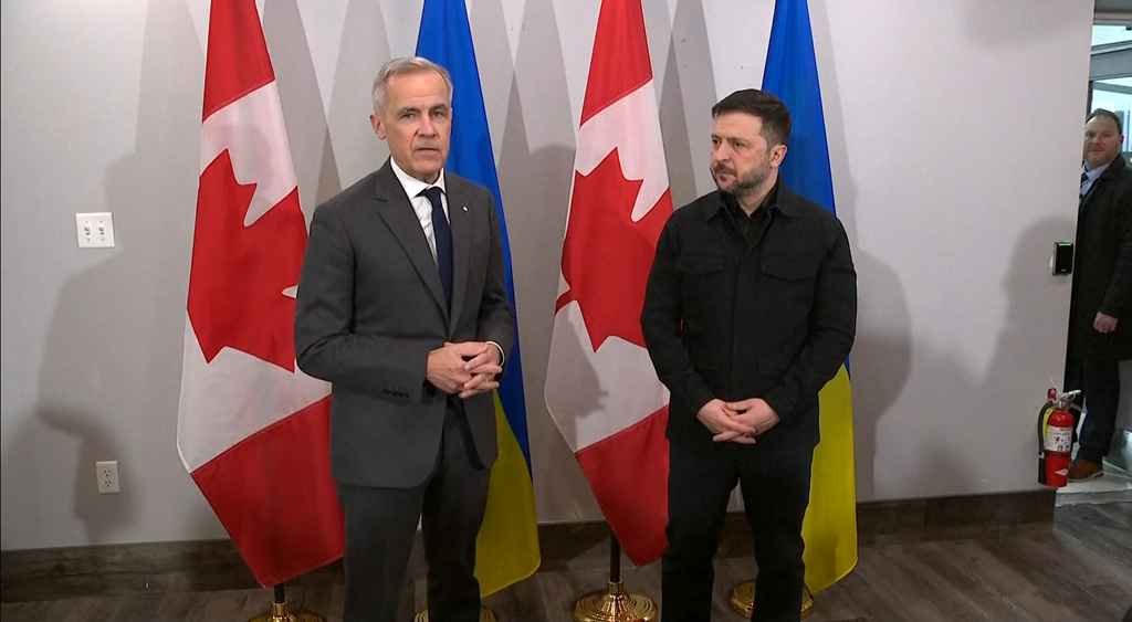 Zelenski, Trump görüşmesi öncesi Kanada’da Mark Carney ile görüştü