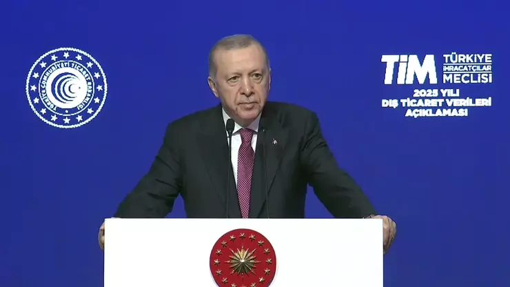 Cumhurbaşkanı Erdoğan açıkladı! İhracatta rekor