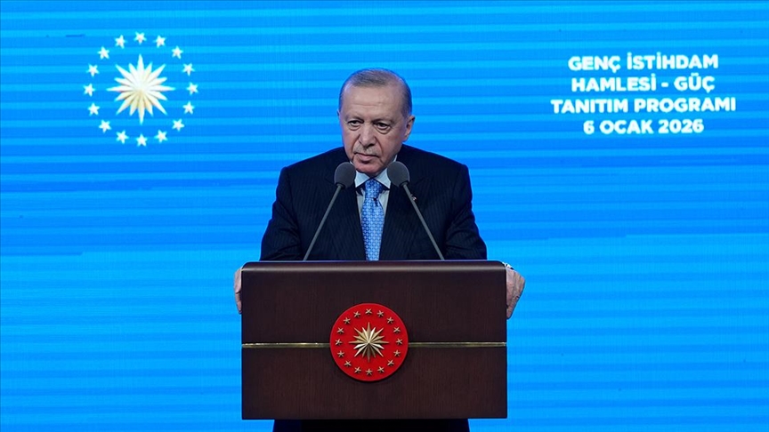 Cumhurbaşkanı Erdoğan: Önümüzdeki 3 yılda 3 milyondan fazla gencimizi istihdama kazandıracağız