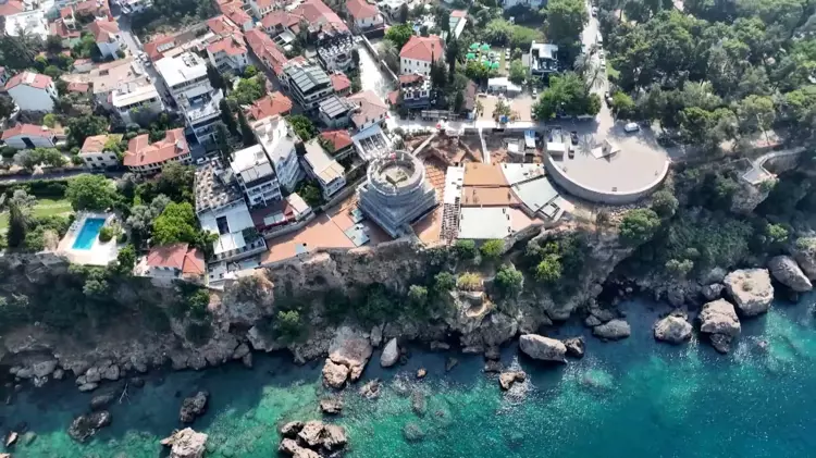 'Antalya'nın falezleri dünyada tek'