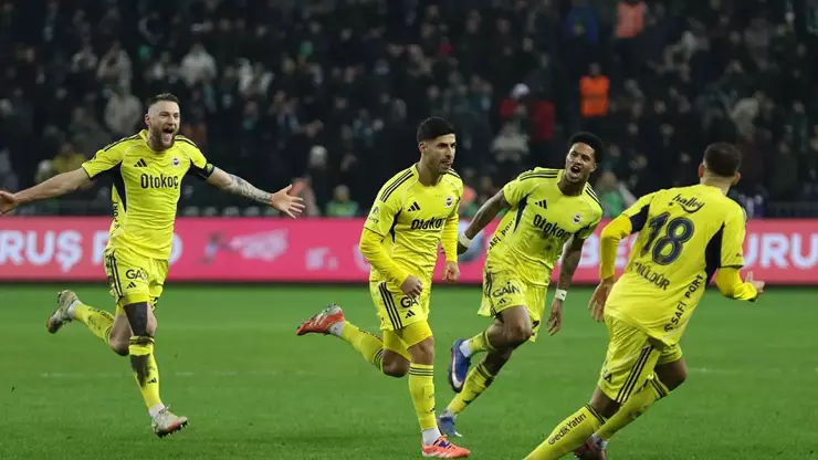 Kanarya, deplasmanda kazandı: Kocaelispor 0-2 Fenerbahçe
