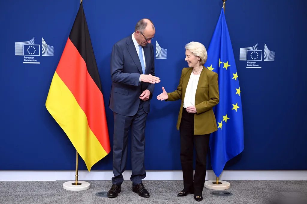 Von der Leyen ve Merz, AB’nin temel iklim yasasının geleceği konusunda karşı karşıya geldi