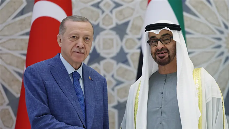 Cumhurbaşkanı Erdoğan, BAE Devlet Başkanı Al Nahyan ile görüştü