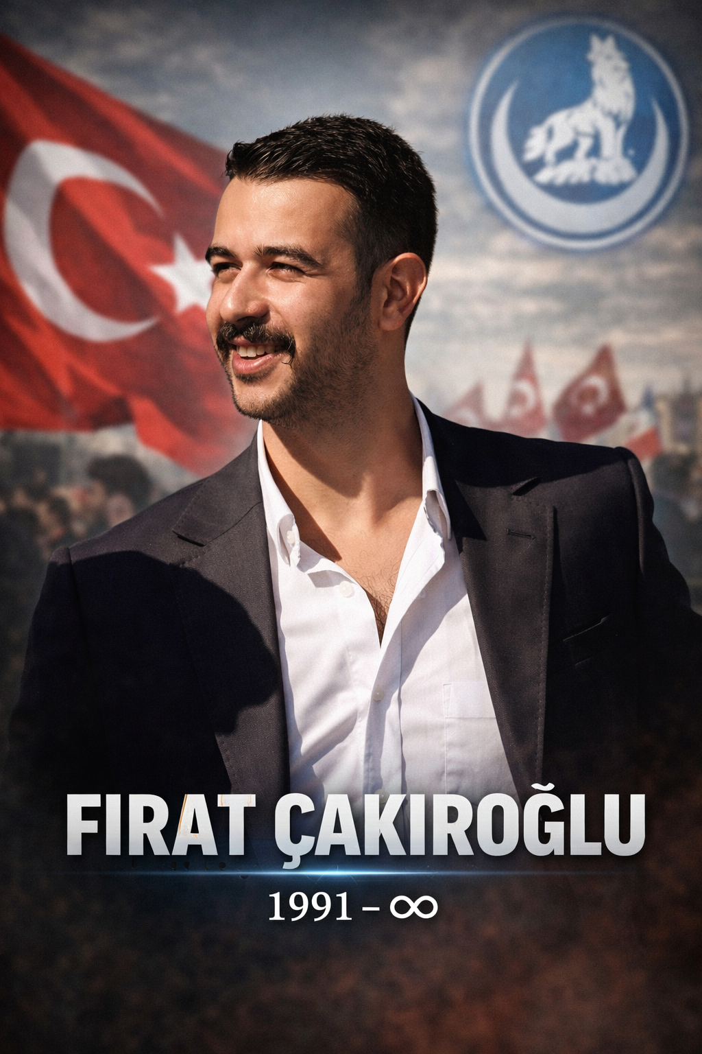 Ülkücü Şehit, Fırat Yılmaz Çakıroğlu Anıldı: “1991 – ∞”