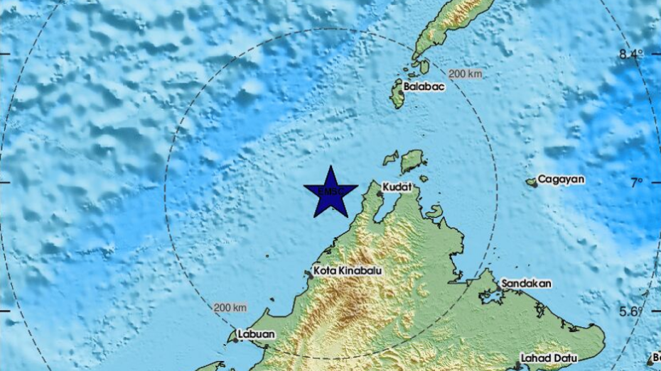 Malezya'da 7,1 büyüklüğünde deprem