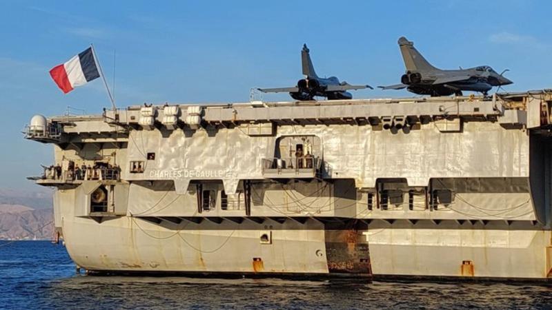 BFMTV: Fransız Charles de Gaulle uçak gemisi Doğu Akdeniz'e gönderildi