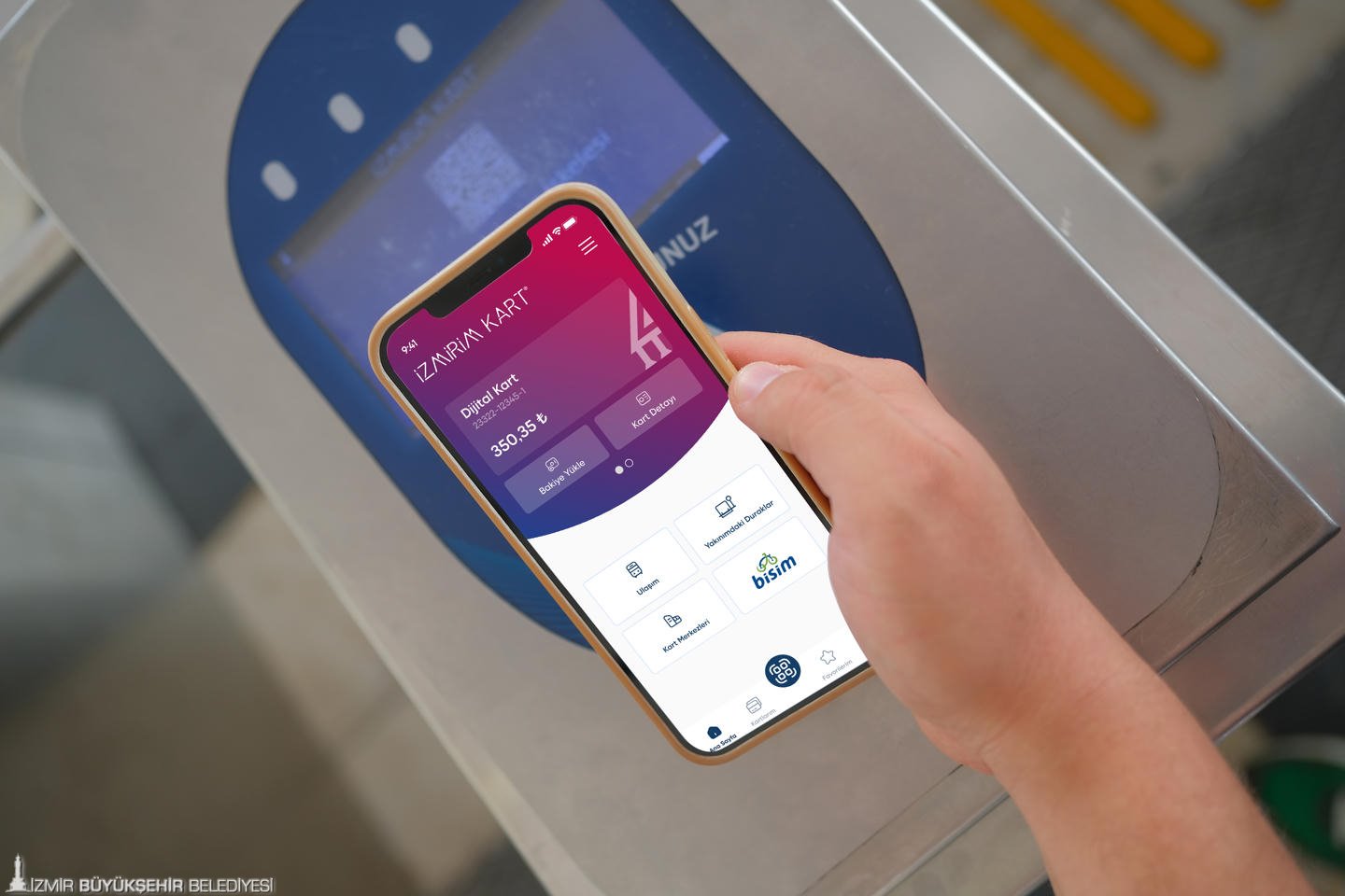 İzmir'de Bakiyeniz hiç bitmeyecek