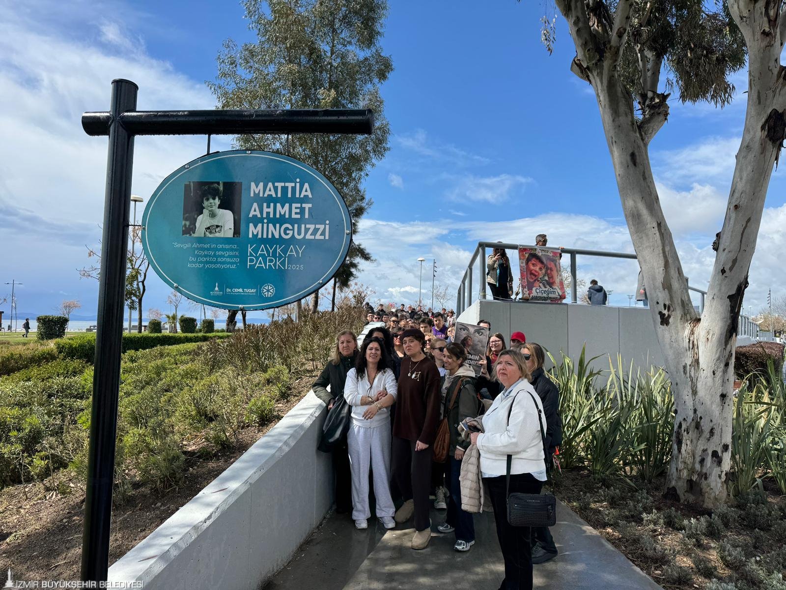 Minguzzi’nin adı Karşıyaka’da yaşatılıyor: Duygu dolu buluşma