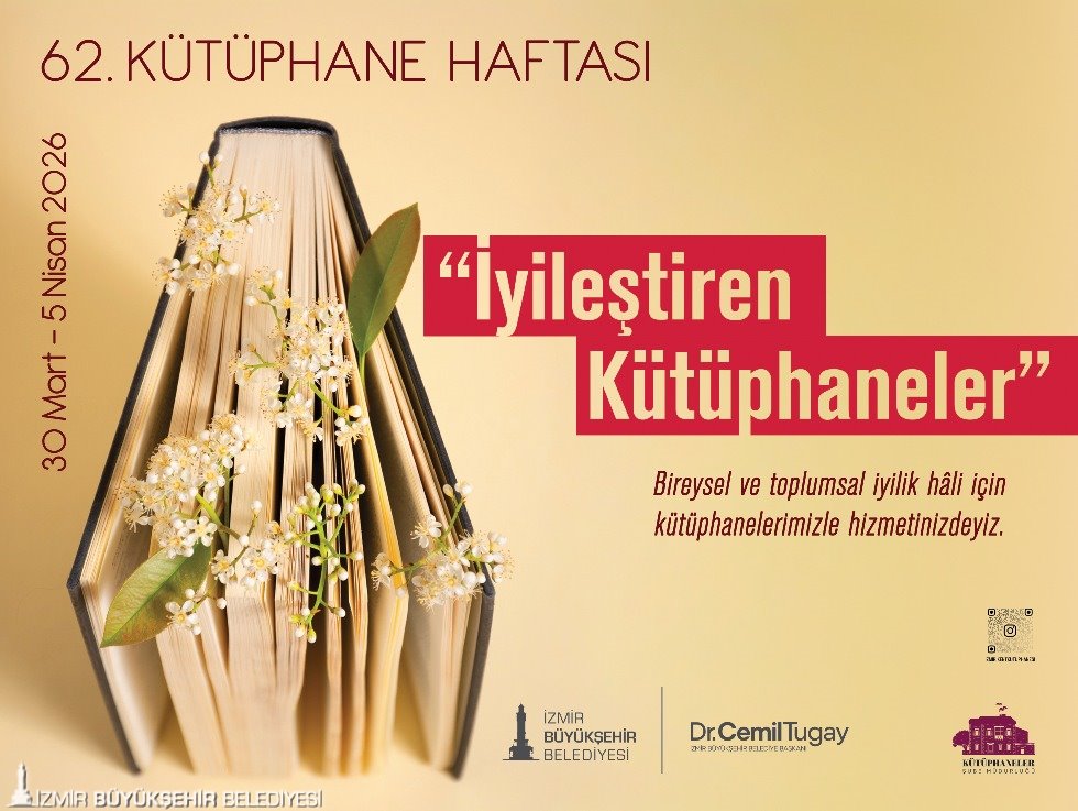 İzmir’de Kütüphaneler Haftası kutlanıyor