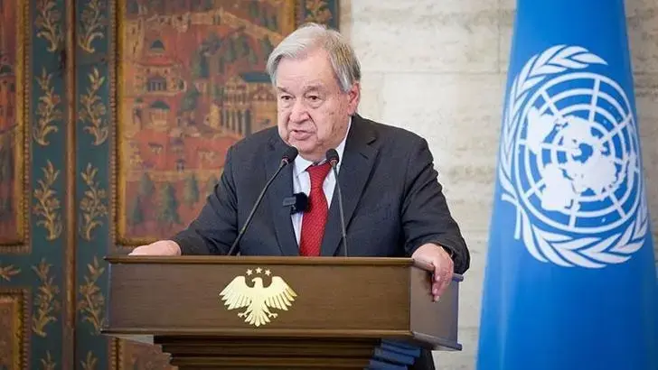 Guterres: Suriye’nin egemenliğine saygı gösterilmeli