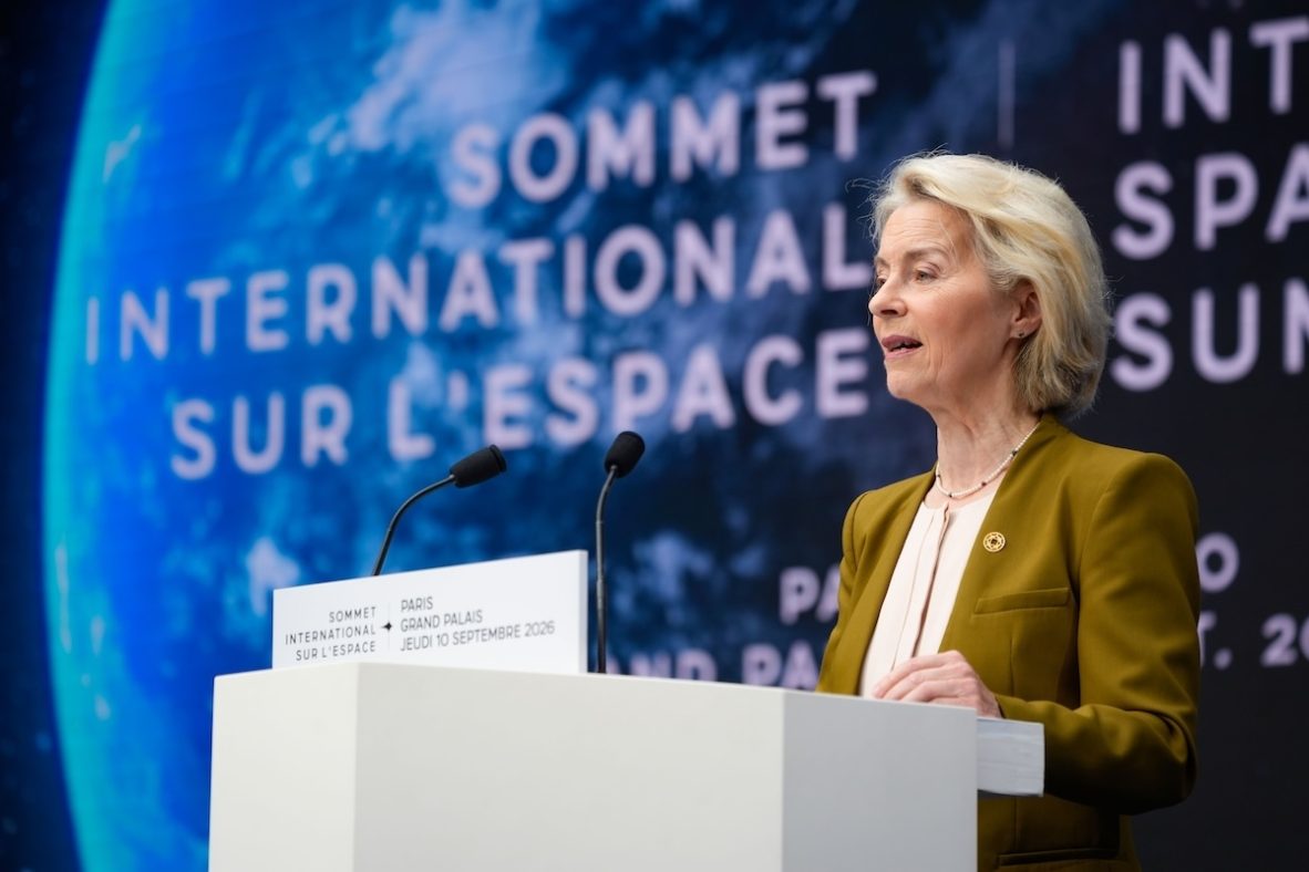 Von der Leyen'den, Avrupa uzay sektörü için birleşme desteği