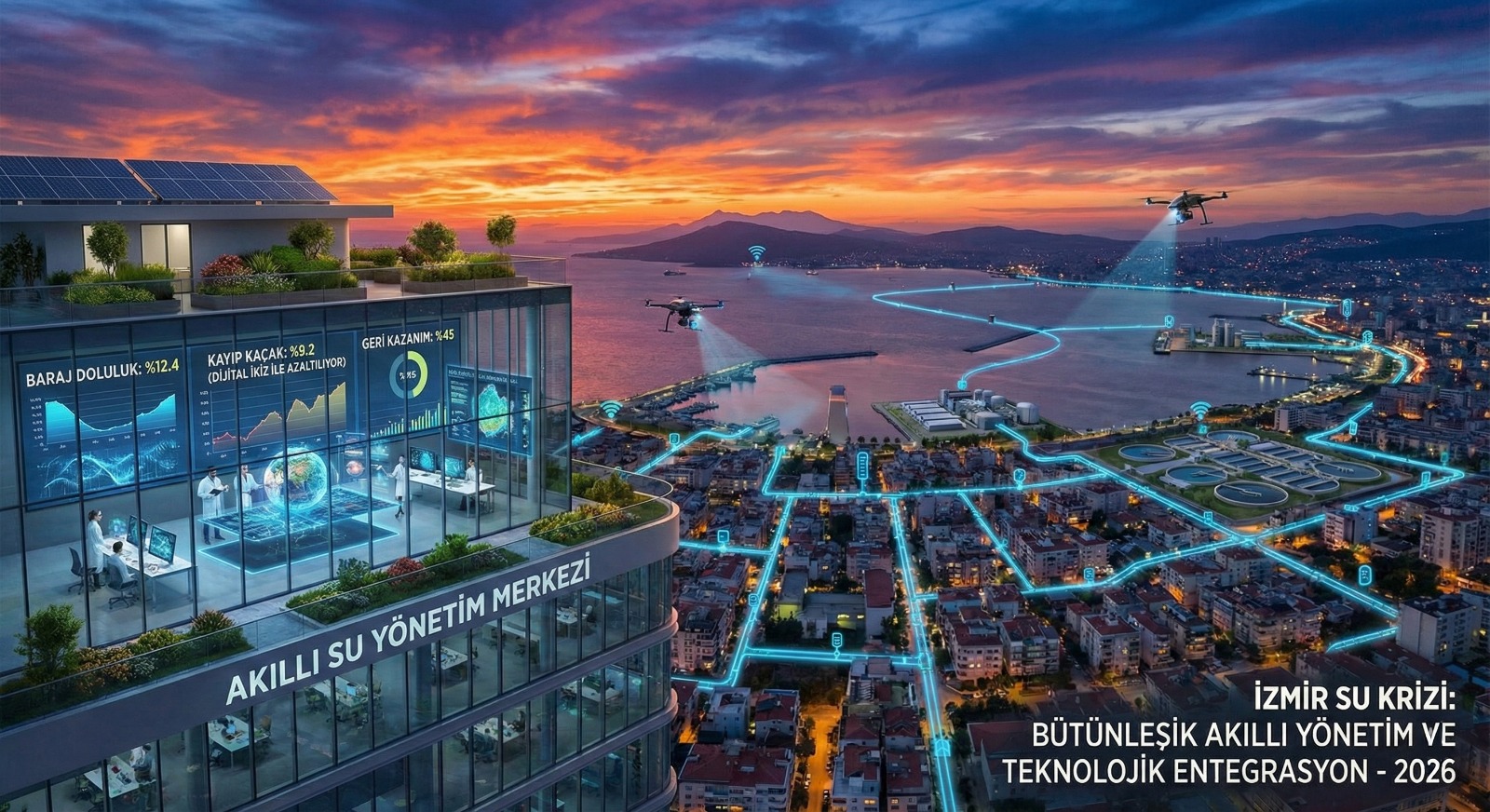 Ege'li Bilim İnsanı Vedat FETAH, İzmir için özel bir "SU POLİTİKASI" hazırladı. 